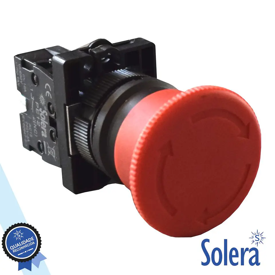 PULSADOR DE EMERGÊNCIA 230V SOLERA 1