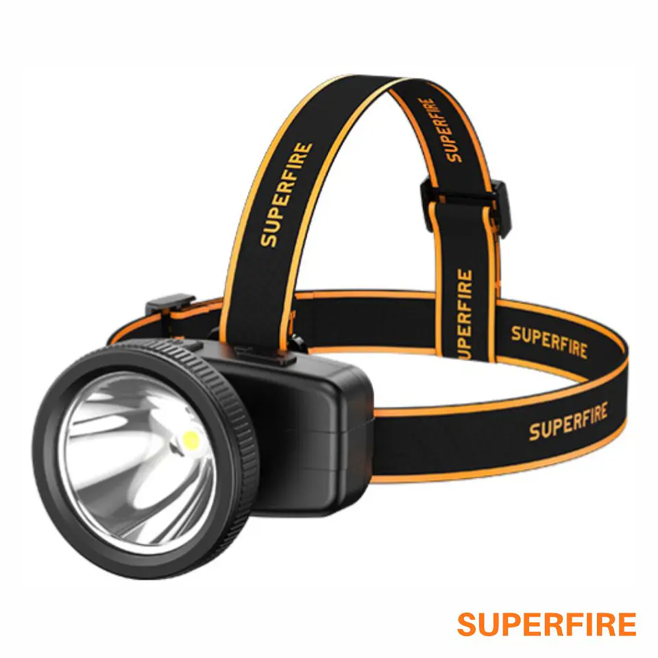 Lanterna de Cabeça 5W 350lm IP42 SUPERFIRE 1