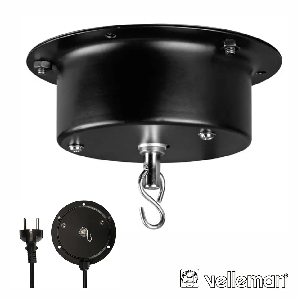 MOTOR P/ BOLA DE ESPELHOS 1.8-2.5 RPM 230 VAC 5KG MAX 1