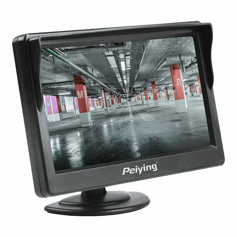 Monitor 5" P/ Câmara de Marcha-Atrás P/ Automóvel IP67