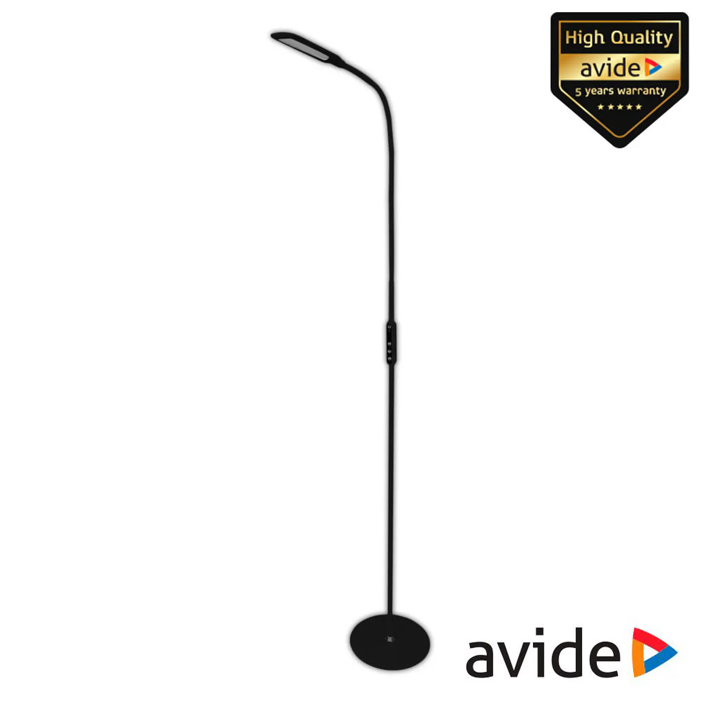 Candeeiro de Pé LED 9W 5000K 500lm IP20 C/ Comando AVIDE 1