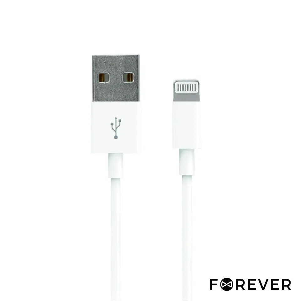 CABO USB-A 2.0 MACHO / LIGHTNING MACHO 1M FOREVER 1