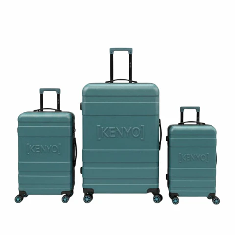 Conjunto De 3 Malas De Viagem 20"/24" e 28" Verde