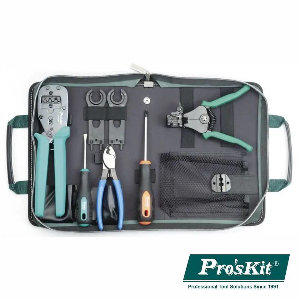 Conjunto Ferramentas P/ Cravar Fichas Fotovoltaicas PROSKIT 1