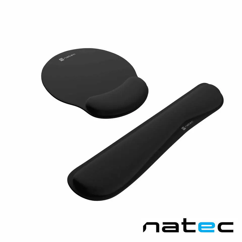 Tapete de Rato e Teclado Ergonómico CHIPMUNK 2-IN-1 NATEC 1