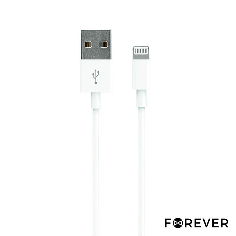 CABO USB-A 2.0 MACHO / LIGHTNING MACHO 3M FOREVER