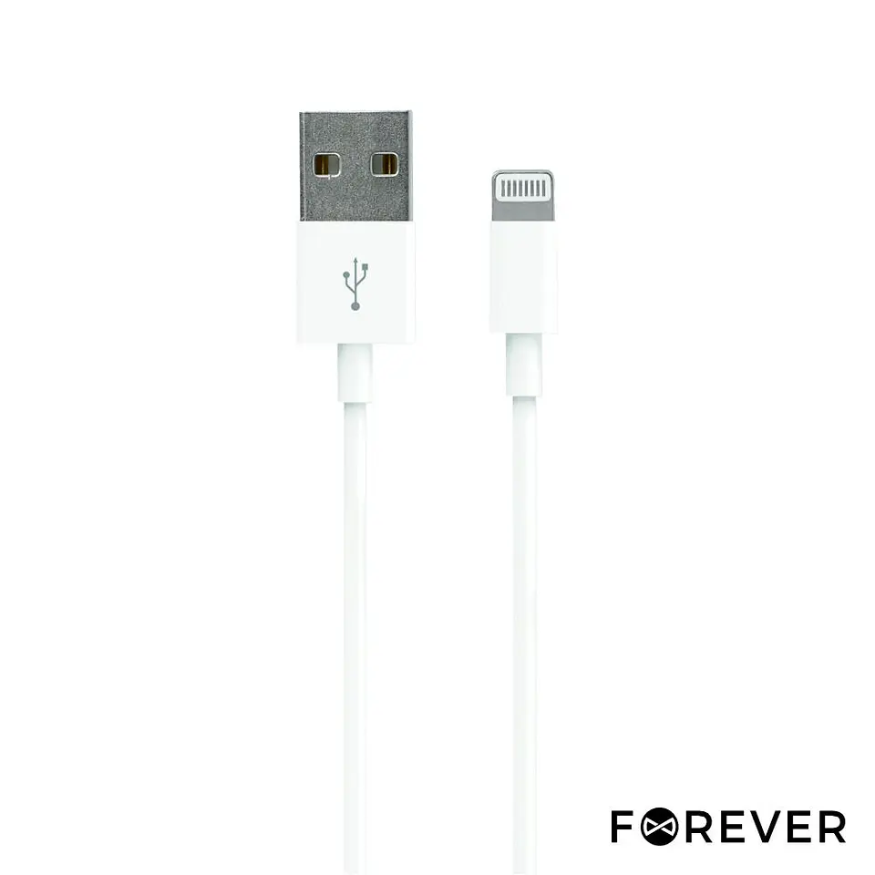 CABO USB-A 2.0 MACHO / LIGHTNING MACHO 3M FOREVER 1