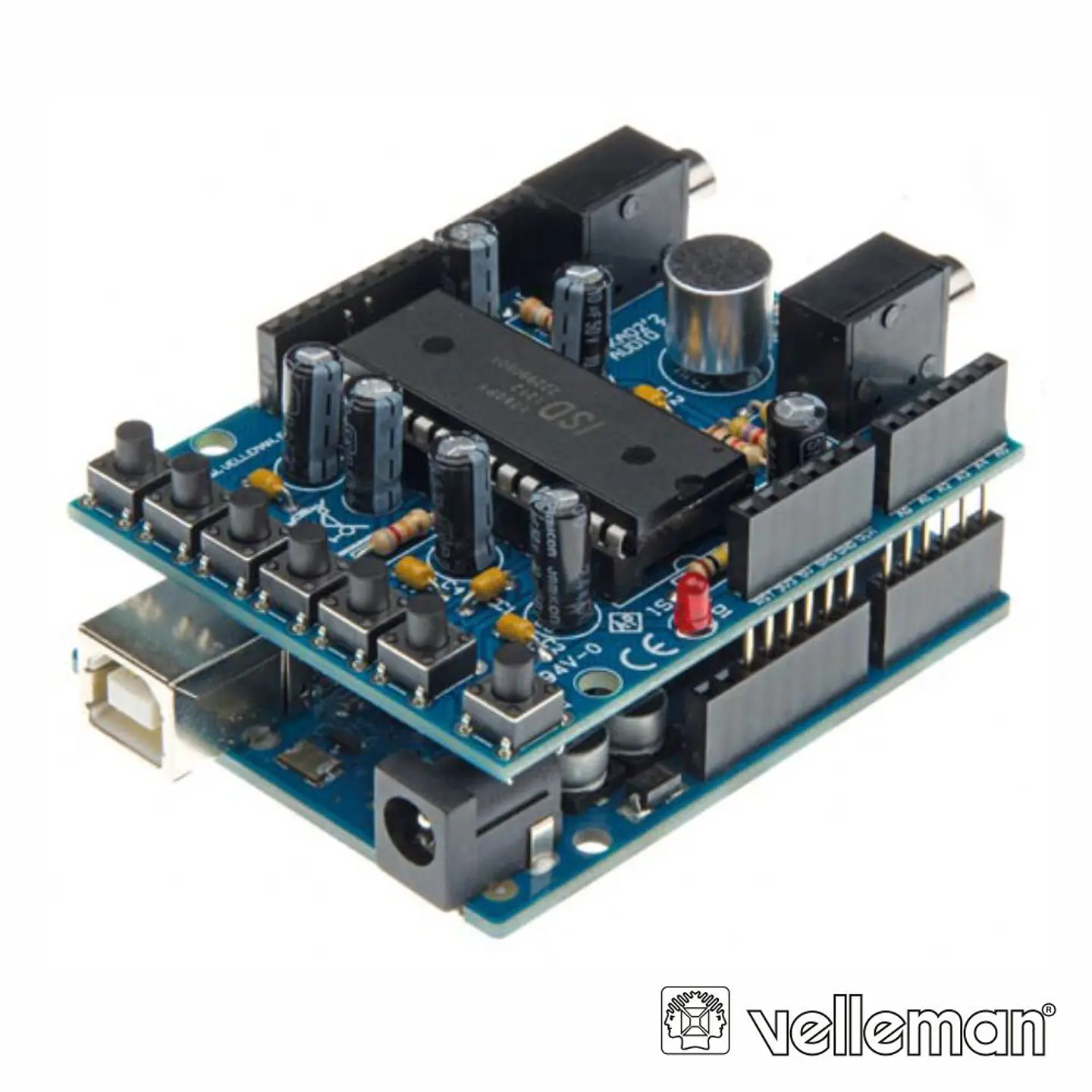 MÓDULO DE ÁUDIO P/ ARDUÍNO VELLEMAN 1