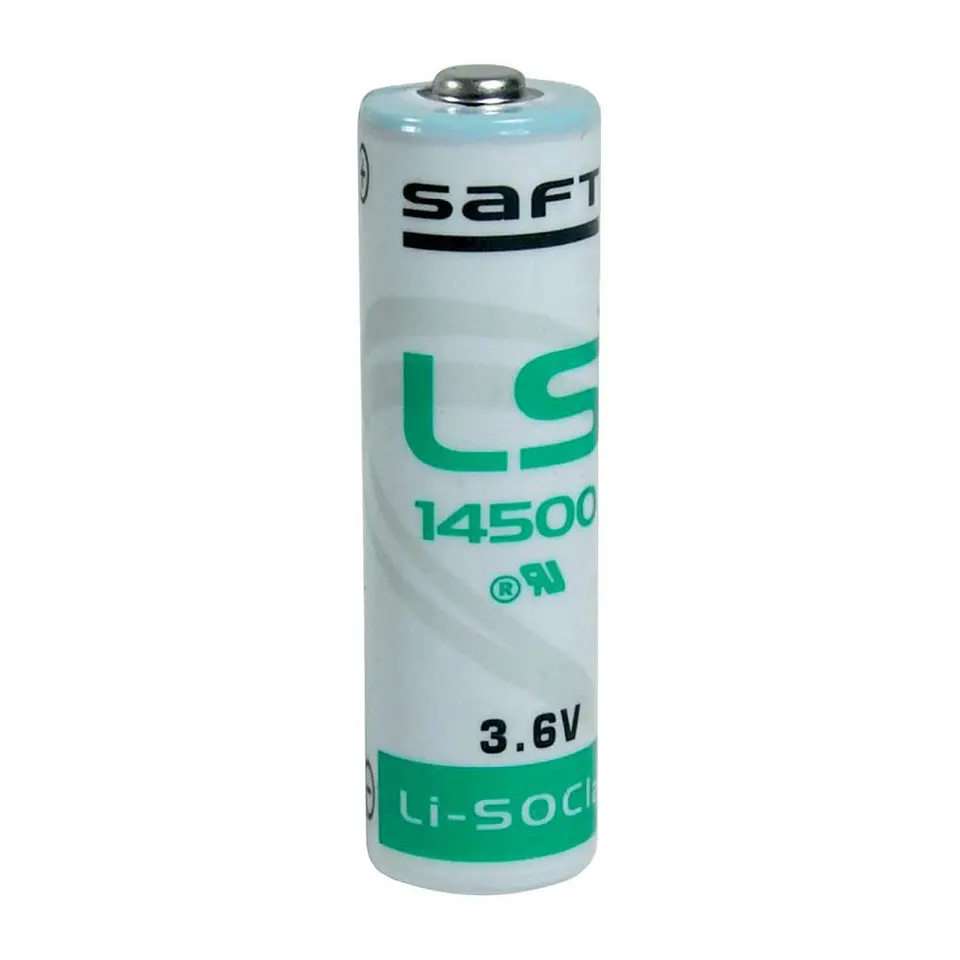 Pilha Lítio 14500 3.6V 2600mAh SAFT 1