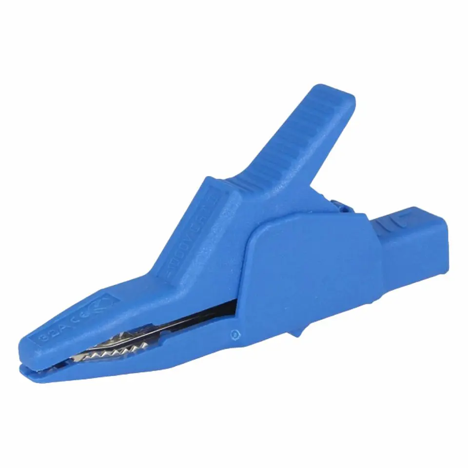 Pinça Crocodilo Azul 34A 30mm 1