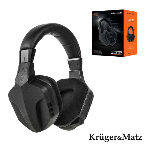 Auscultadores Stereo 7.1 C/ Fios E Microfone KrugerMatz