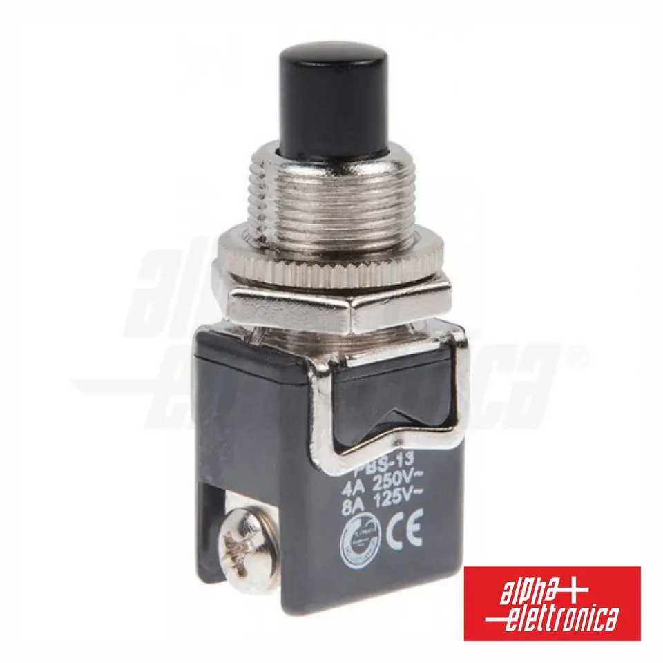 Interruptor Pressão SPST N.A. (Off)-On 1
