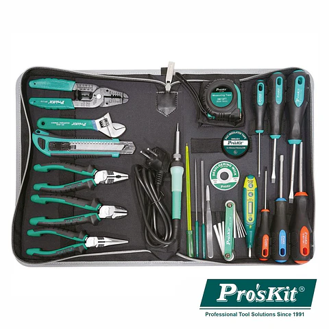 Conjunto de Ferramentas Manutenção Elétrica PROSKIT