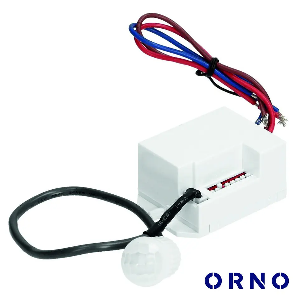 Detector De Movimentos PIR P/ Encastrar Branco ORNO 1