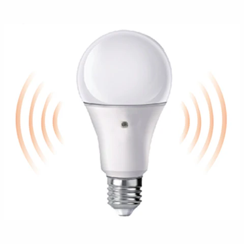 Lâmpada E27 9W 230V 4000K IP20 C/ Sensor Crepuscular