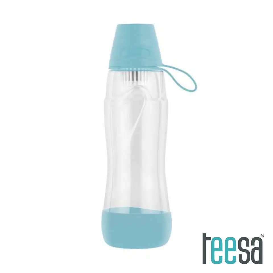 Garrafa C/ Filtro 550ml Azul TEESA 1
