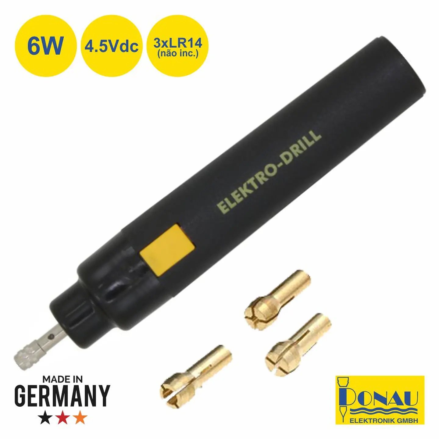 BERBEQUIM DE PRECISÃO ELÉTRICO ACESSÓRIOS 4.5V 6W DONAU 1