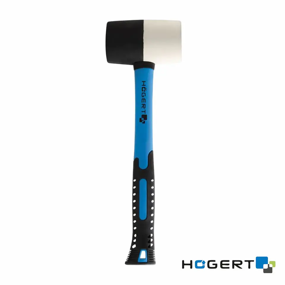 Maço Em Borracha 680g Preto e Branco HOGERT 1