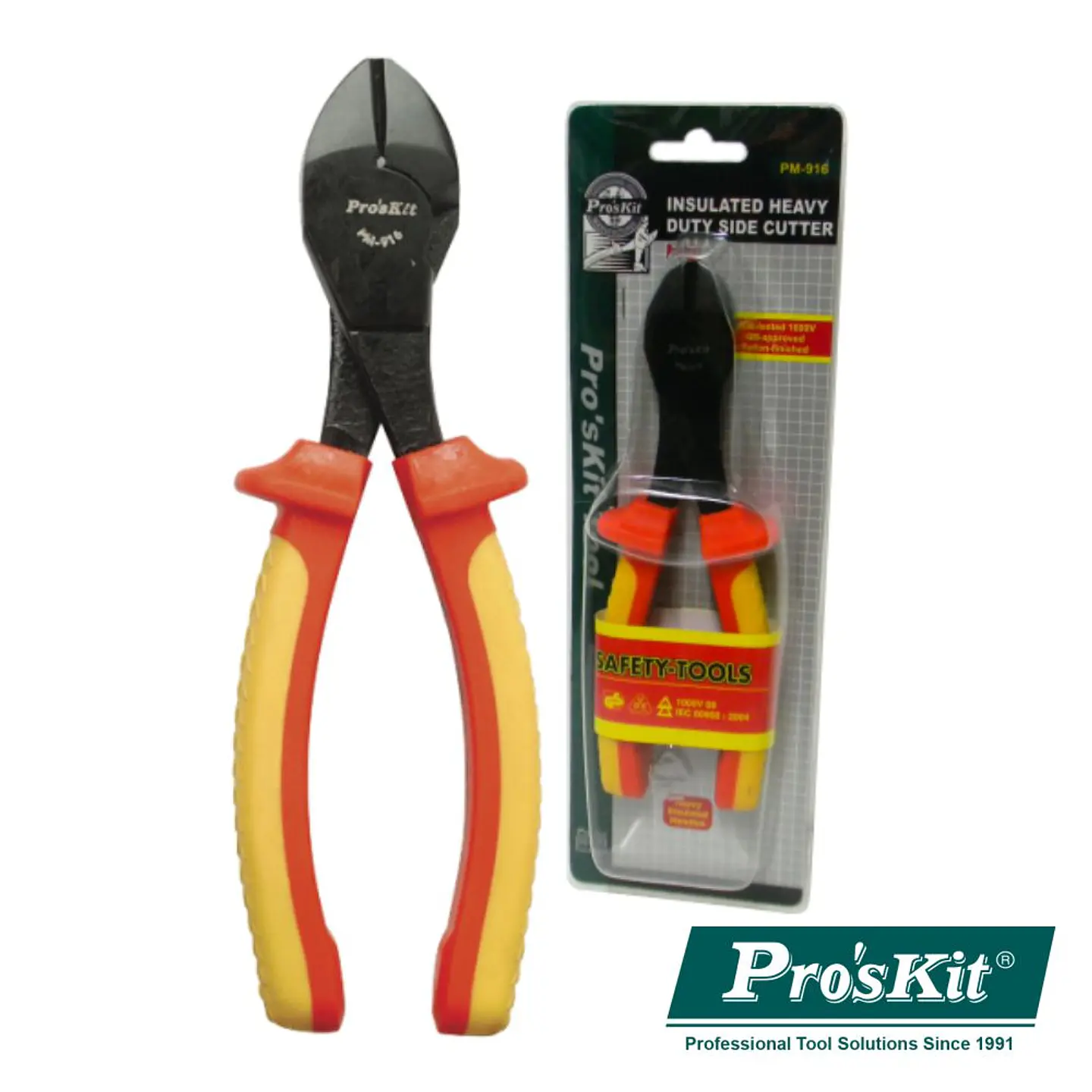 ALICATE DE CORTE DIAGONAL PROFISSIONAL 200MM PROSKIT 1