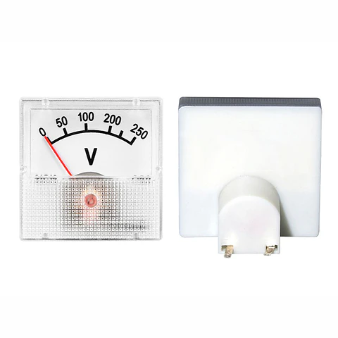 Voltímetro Analógico de Painel 250V DC