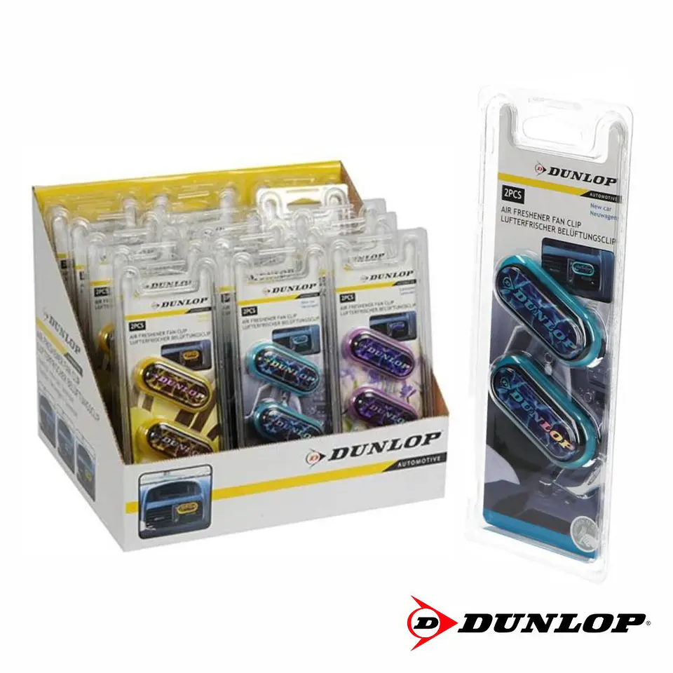 Ambientadores P/ Automóvel Várias Fragrâncias DUNLOP 1