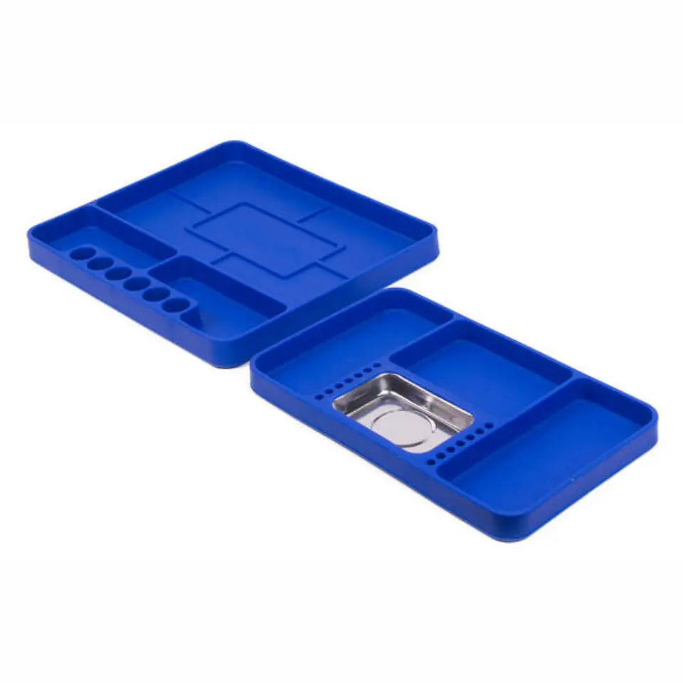 Conjunto De 2 Tabuleiros de Silicone C/ Base Magnética 1