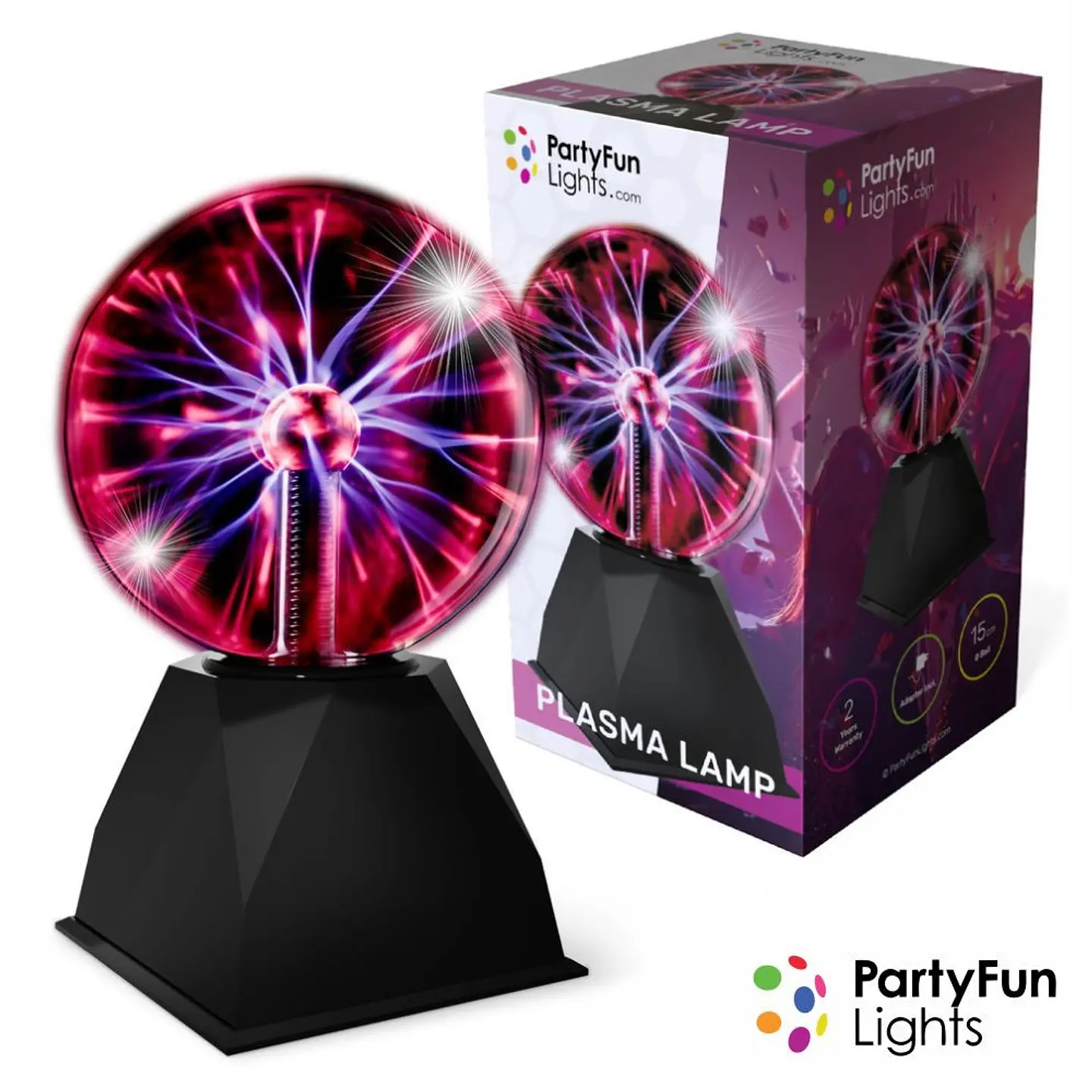 Candeeiro Decorativo de Plasma 12V PARTYFUN 1