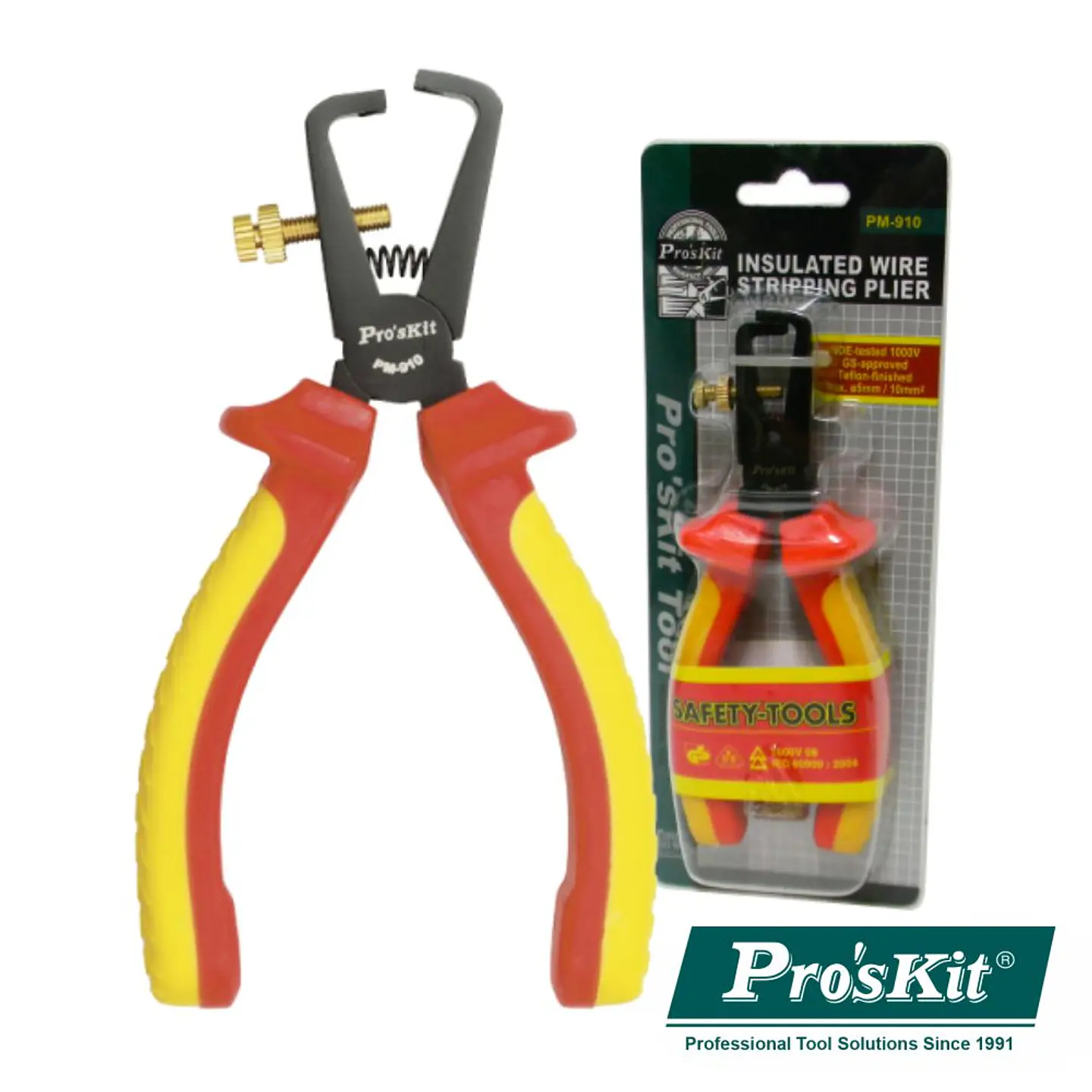 ALICATE DE DESCARNAR AJUSTÁVEL 160MM PROSKIT 1