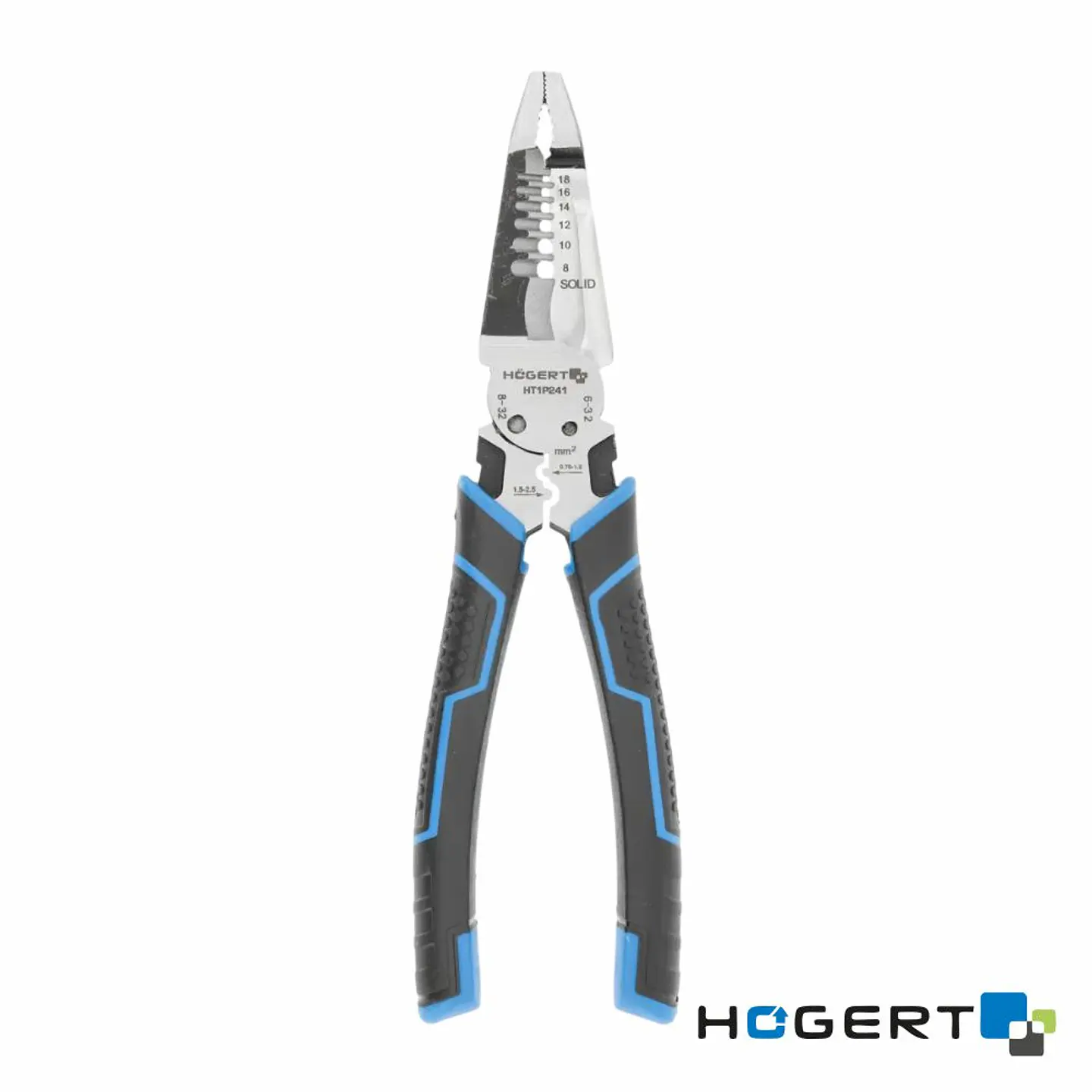 Alicate de Corte E Descarnar 10 em 1 HOGERT 1