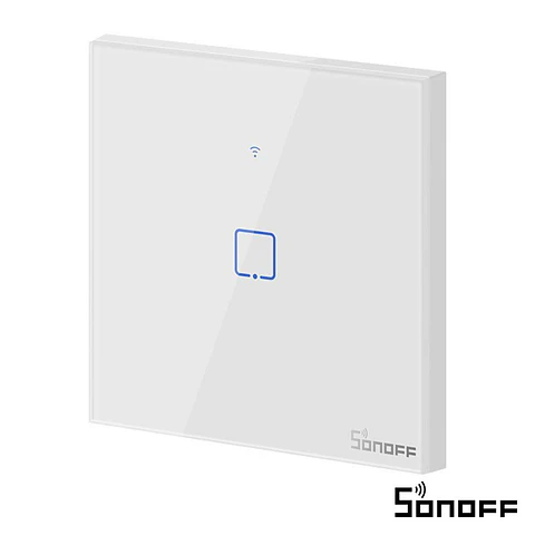 Interruptor Parede Tátil WiFi 1 Gang SONOFF