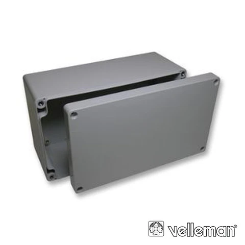CAIXA SELADA ABS CINZA ESCURO 115x65x55MM