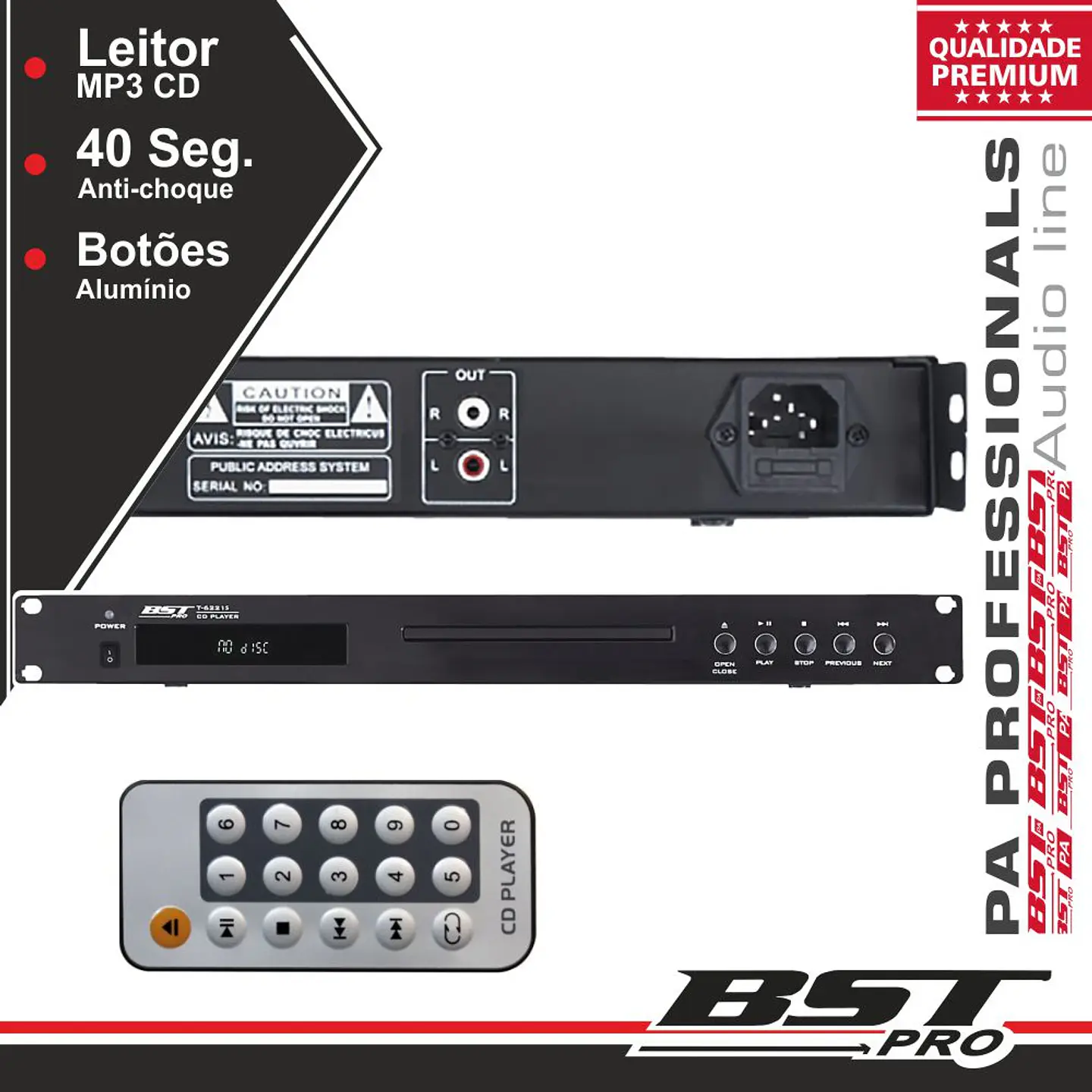 LEITOR CD 19
