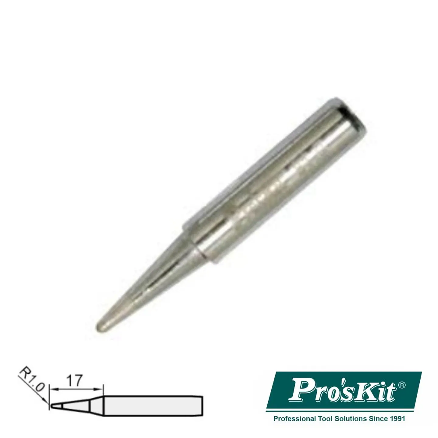 PONTA P/ FERRO SOLDAR 1.0MM PROSKIT 1