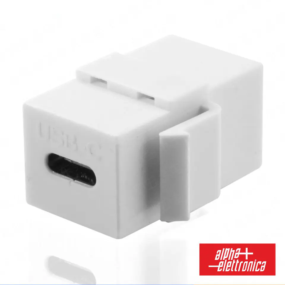 Ficha USB-C Fêmea Keystone ALPHA 1