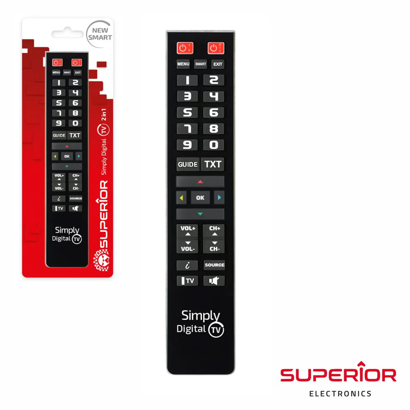 TELECOMANDO PROGRAMÁVEL SIMPLY DIGITAL TV 1