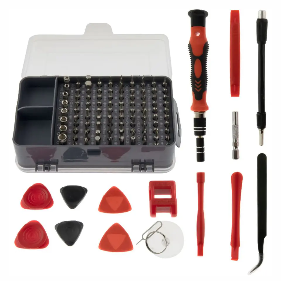 Conjunto de Ferramentas Manutenção Telemóveis 115 Peças 1