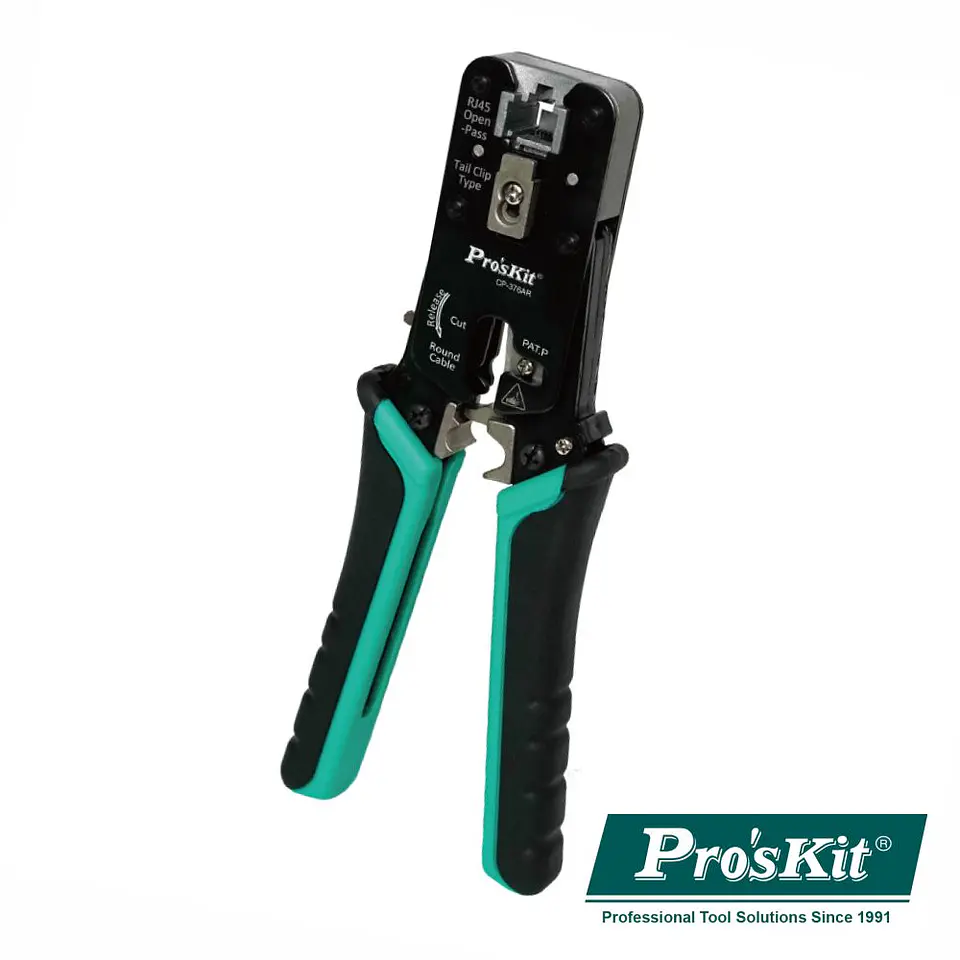 Alicate De Cravar RJ45 Cat. 5/6/6A/7 Passante PROSKIT 1