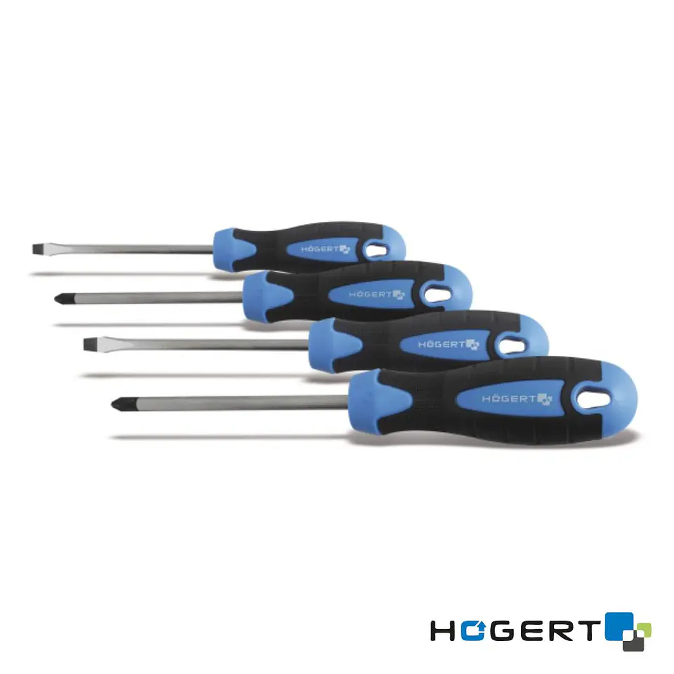 Conjunto de 4 Chaves Fendas/Philips HOGERT 1