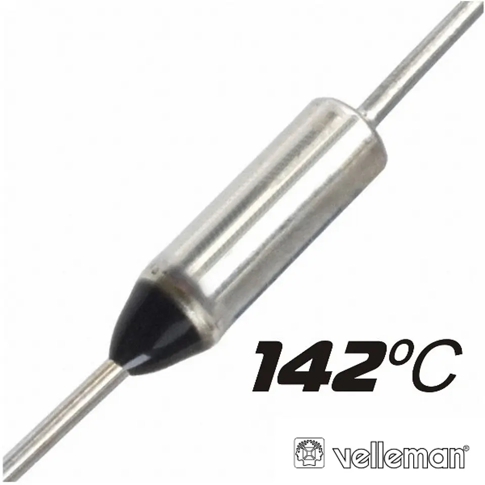 FUSÍVEL TÉRMICO 142ºC 250V VELLEMAN 1
