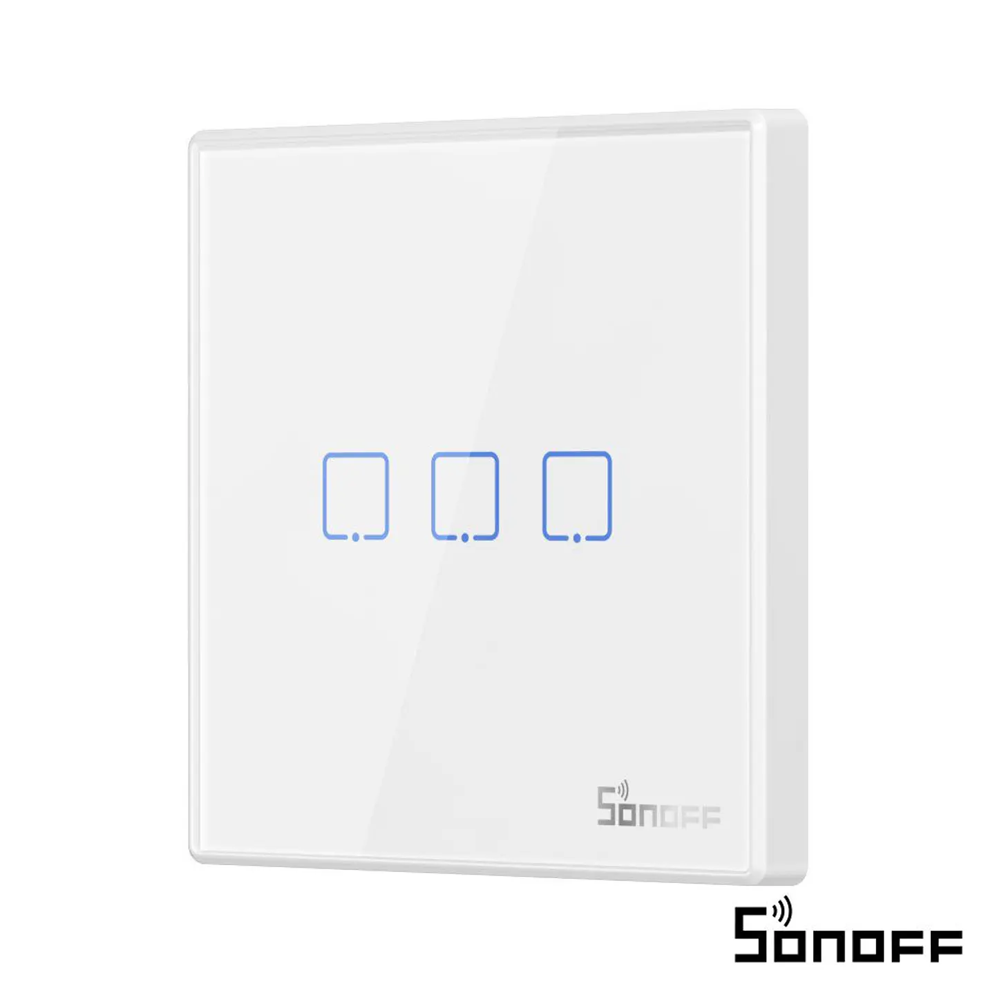 Interruptor Parede Tátil RF 3 Gang SONOFF 1