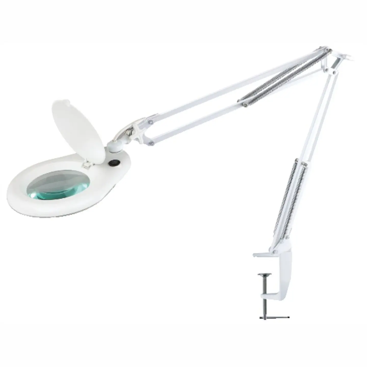 Candeeiro C/ Lupa Bancada 8 Dioptrias 22W Branco 1