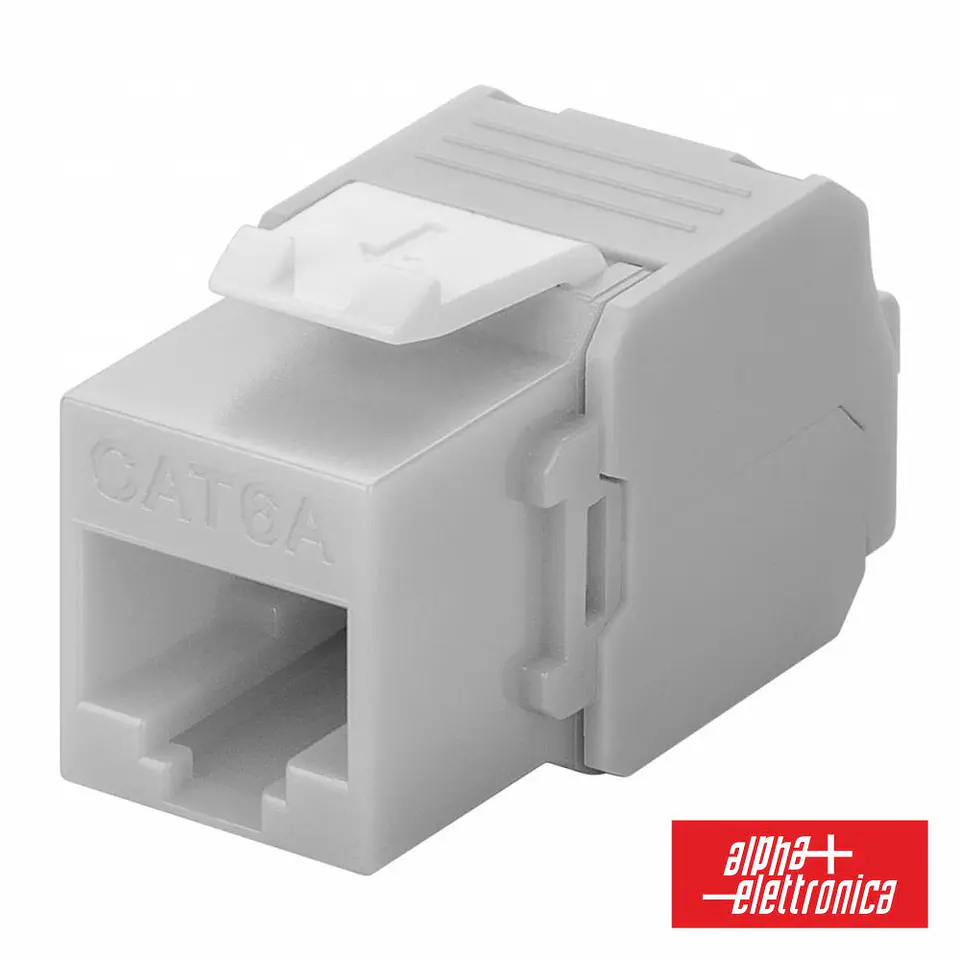 Ficha RJ45 Modular 8P8C CAT6 Keystone ALPHA 1