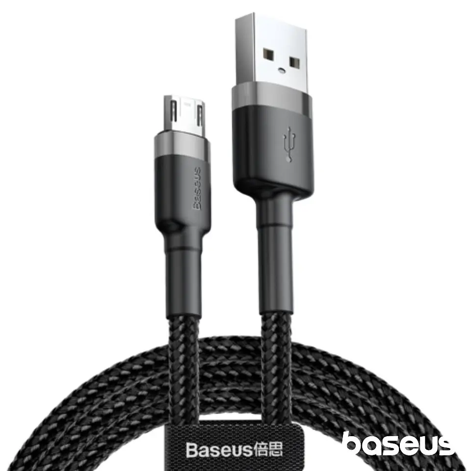 Cabo USB-A 2.0 Macho P/ Micro USB Macho 2m Cafule BASEUS 1