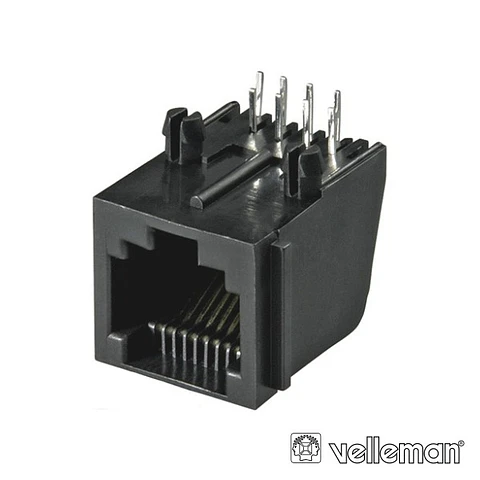 CONECTOR MODULAR P/ RJ45 8P8C