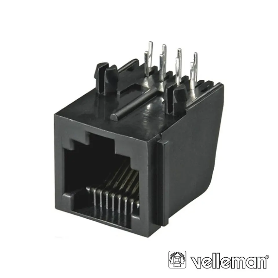 CONECTOR MODULAR P/ RJ45 8P8C 1