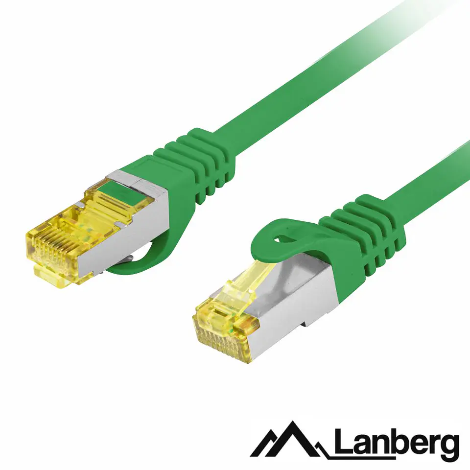 Cabo S/FTP LSZH CAT6A 0.25m Verde LANBERG 1