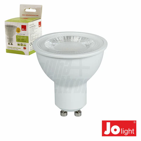 Lâmpada LED GU10 6.5W 105º 230V 2700K 500lm JOLIGHT