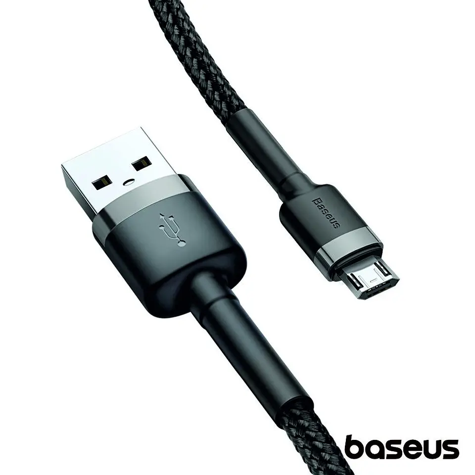 Cabo USB-A Macho P/ MicroUSB Macho 3m Cafule BASEUS 1