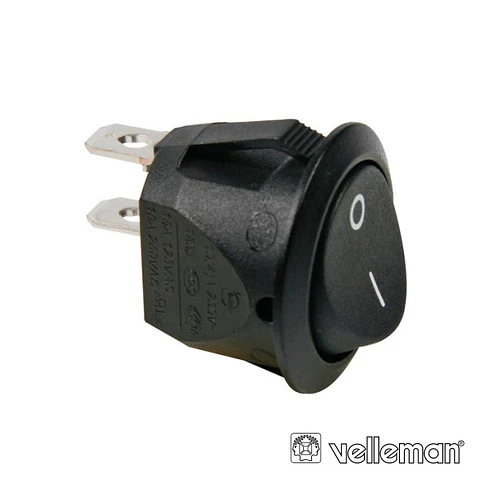 INTERRUPTOR BASCULANTE 10A-250V SPST OFF-ON VELLEMAN