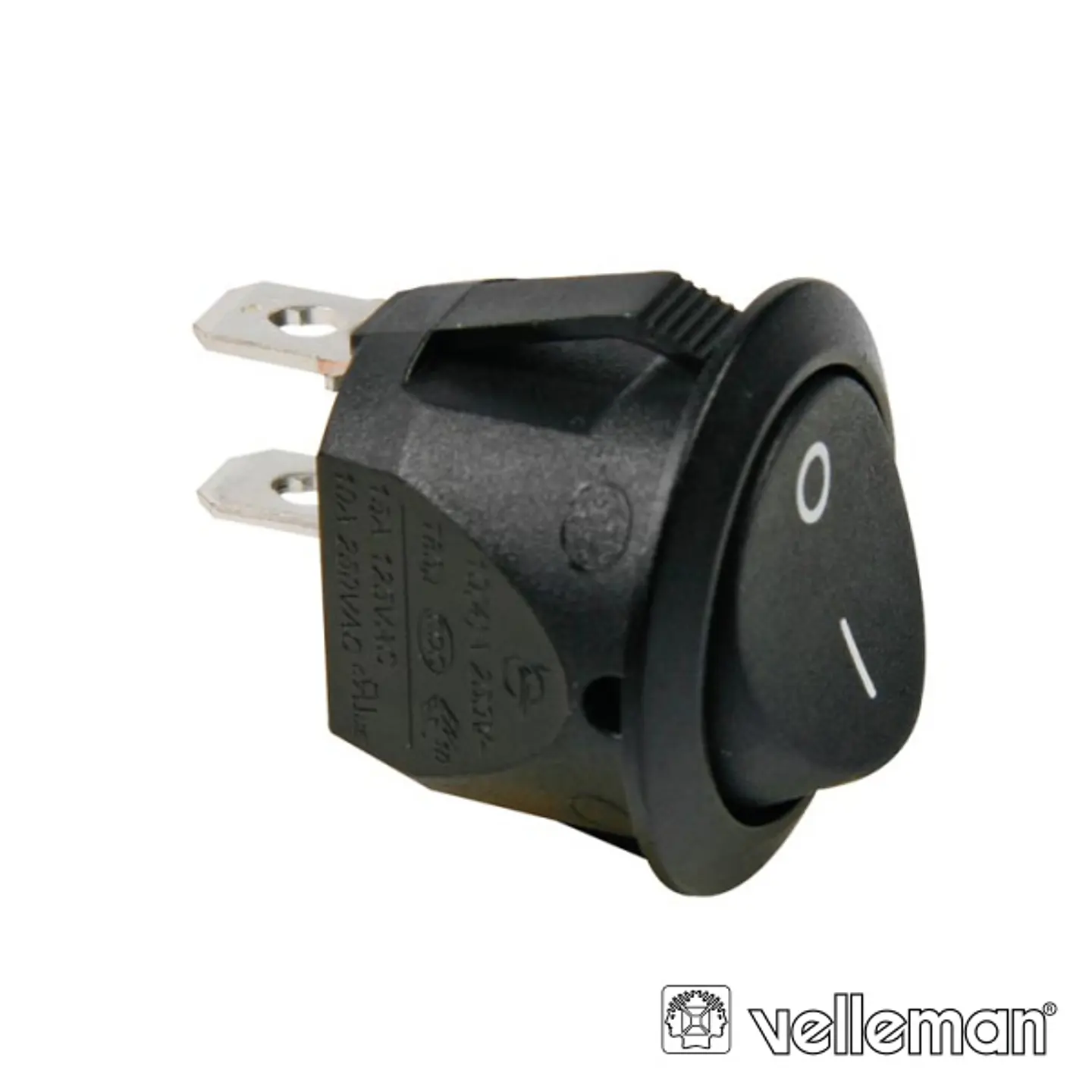 INTERRUPTOR BASCULANTE 10A-250V SPST OFF-ON VELLEMAN 1